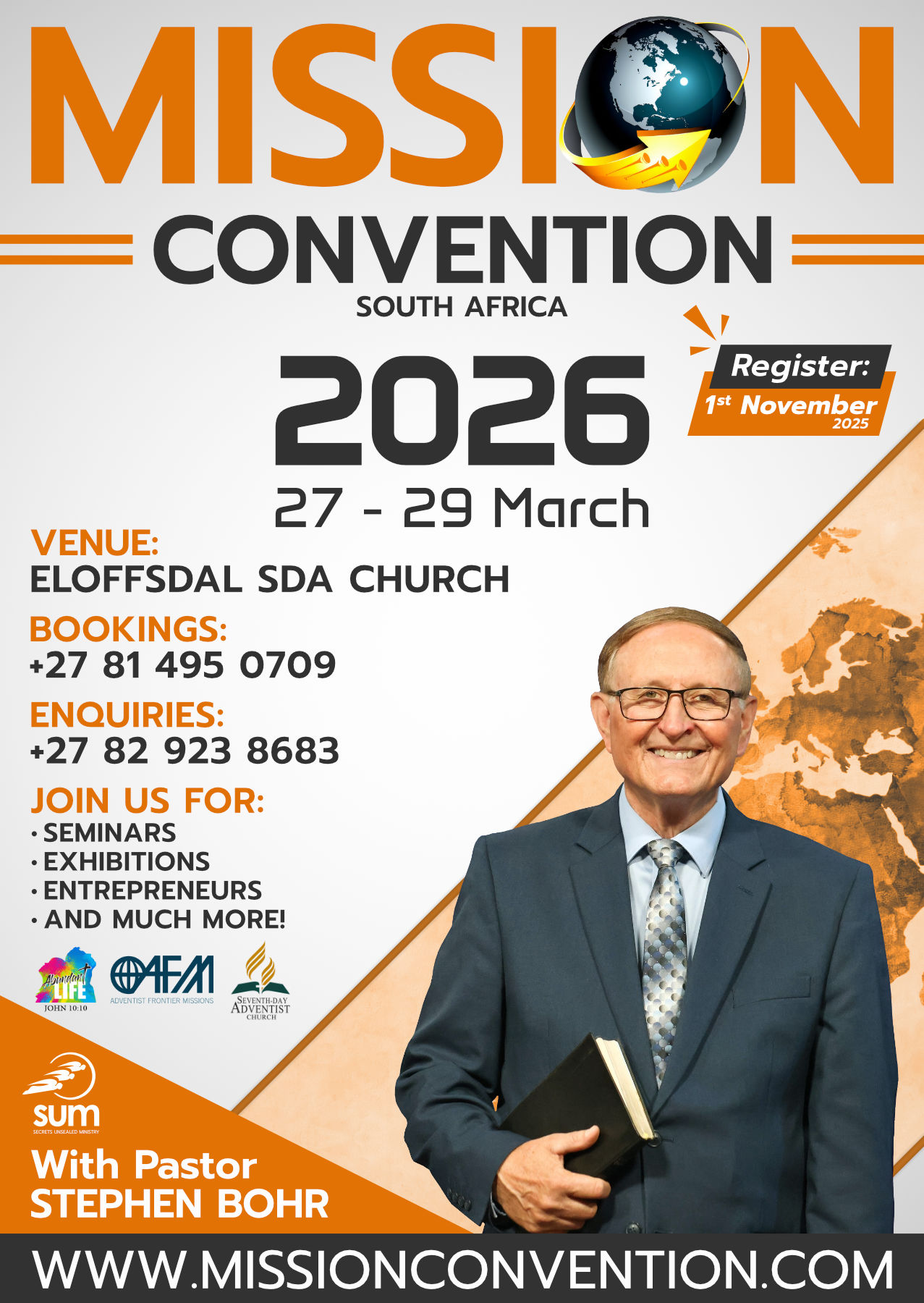 Mission Convention 2026 Abundant Life Eloffsdal SDA Church